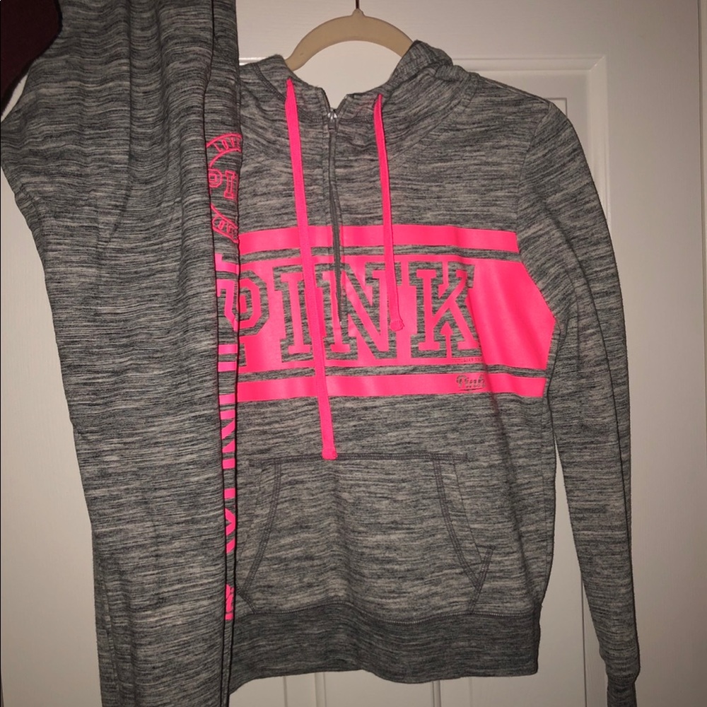 Victoria secret pink track suit